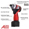 Acdelco A20 20V Li-ion BRUSHLESS Impact Driver, 1-Battery Kit ARI20155-M